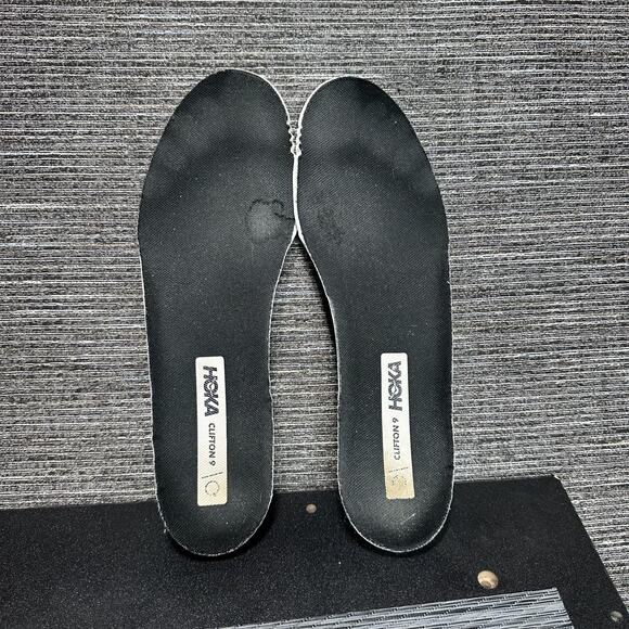 Hoka One One Clifton 9 Black White 1127896 BWHT Running Shoes - Women's 9 - Picture 16 of 16